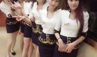 夜总会服务员服装
